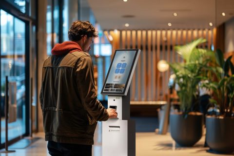 Check-in Terminal für Hotels