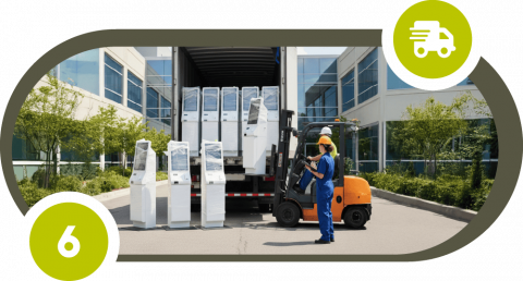 Custom Kiosk Delivery & Installation