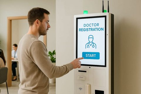 kiosk system health sector