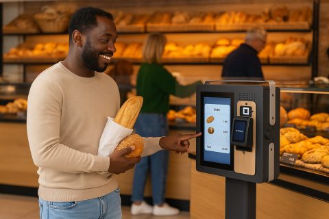 self order kiosk counter