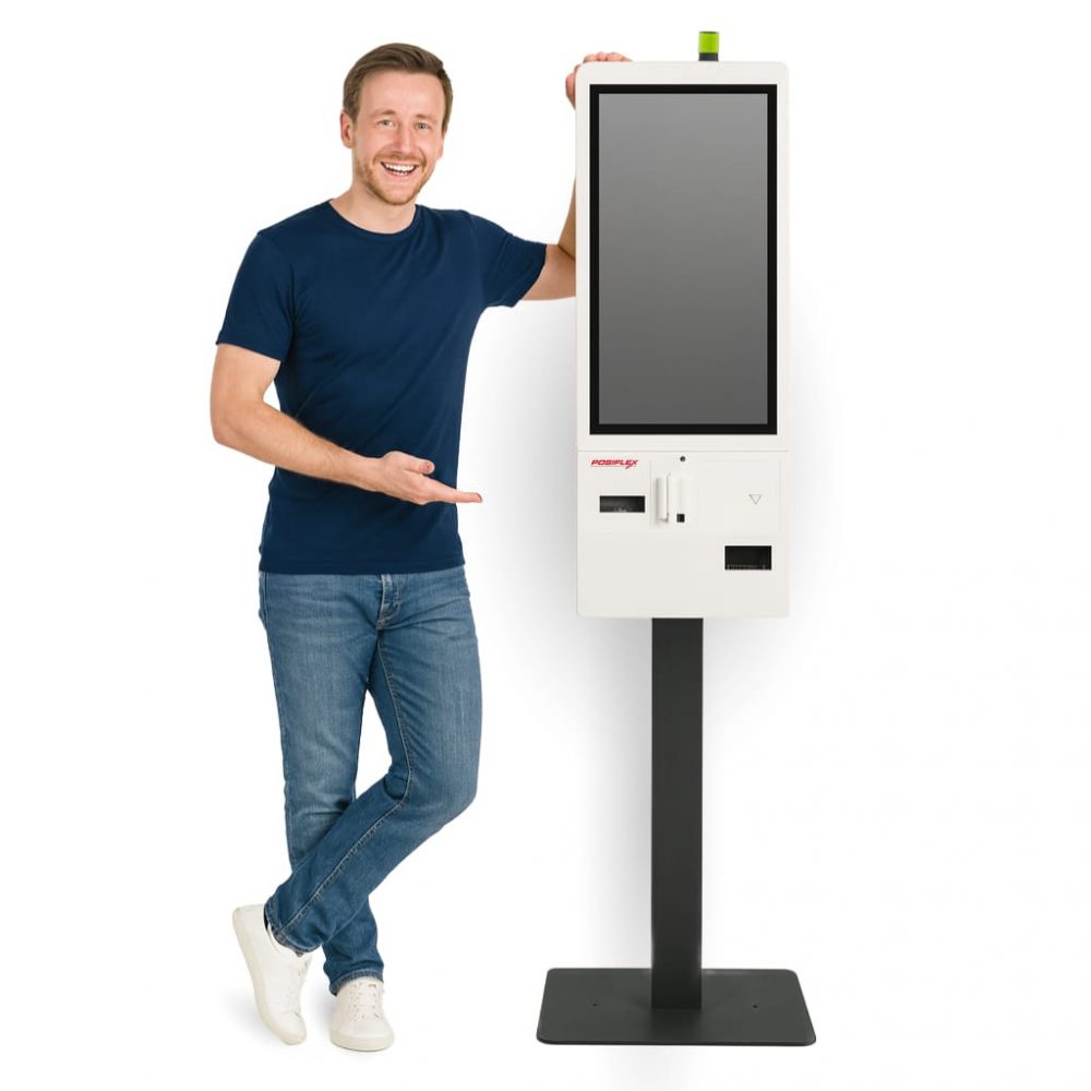 Borne libre-service Paragon pour la prise de commande