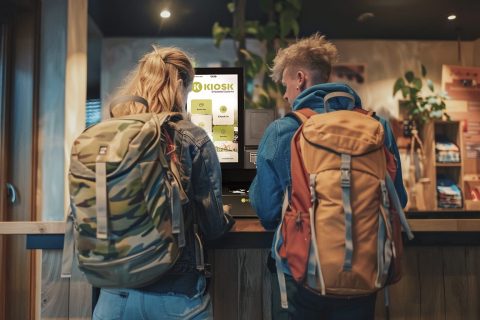 Bornes interactives pour hôtels