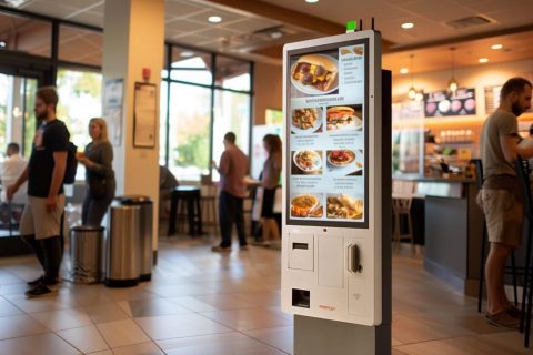 Bornes de commande pour restaurants